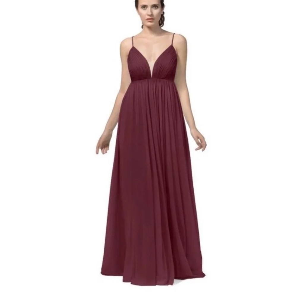 Azazie Cabernet Bridesmaid Dress